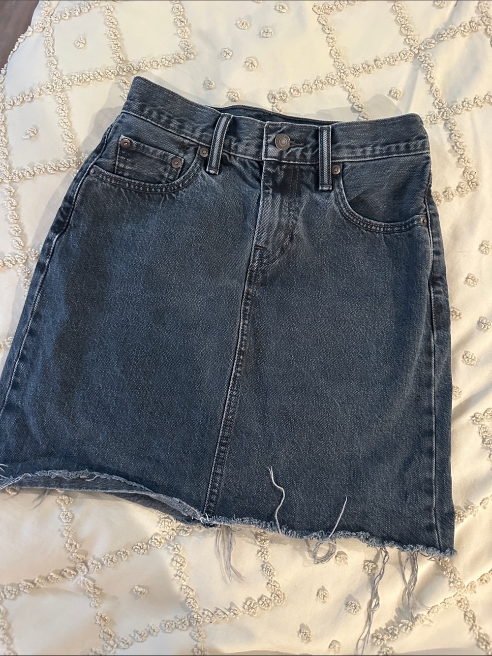 Levi’s Women's Dark Wash Denim Skirt - Brand Unknown